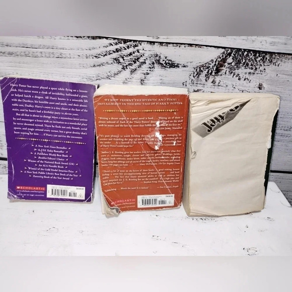 Harry Potter Lot Professor Dumbledore Books 1,‎ 6, 7 - Picture 2 of 9